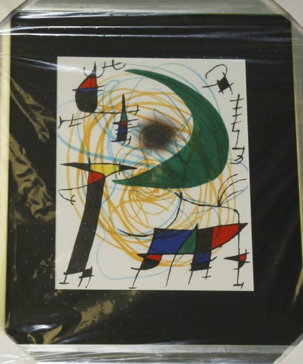 Gemälde Joan Miró "Mond abstrakt"