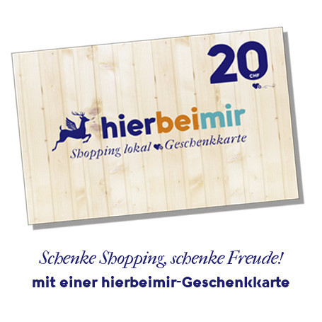 Geschenkgutschein «hierbeimir»