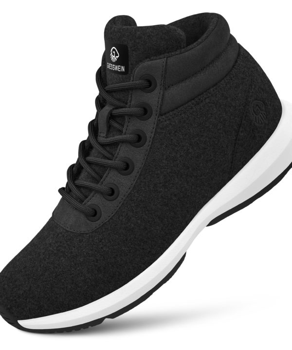 GIESSWEIN WOOL SNEAKER HIGH Damen / raven